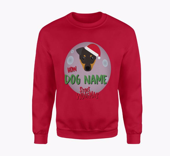 Dog Stole Christmas: Personalised {breedFullName} Adult Sweater